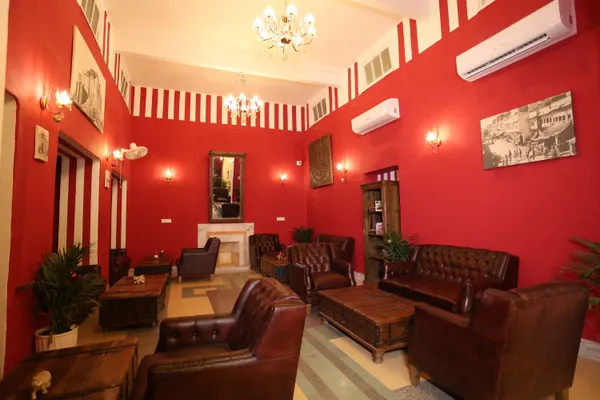 Dining at The Raso restaurant, Surya Niwas Jodhpur